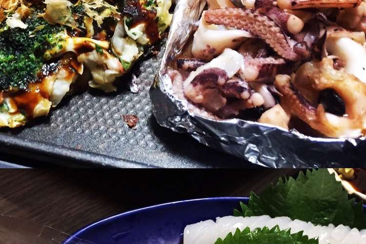 贅沢 アオリイカのゲソバター焼き レシピ 作り方 By まるたまん クックパッド 簡単おいしいみんなのレシピが352万品