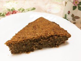 カカオニブとおからのヘルシーケーキ