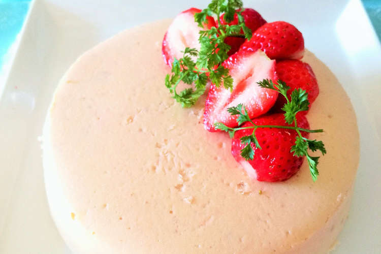 いちごのベイクドチーズケーキ レシピ 作り方 By Puyome クックパッド 簡単おいしいみんなのレシピが350万品