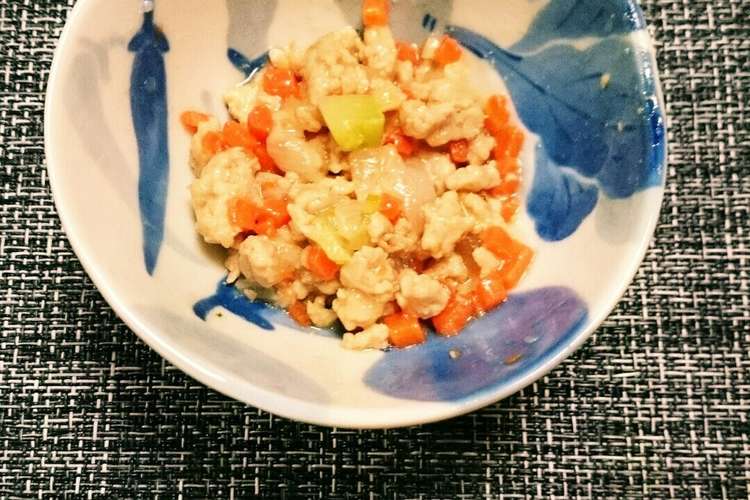鳥ひき肉と新玉ねぎ離乳食 完了期 レシピ 作り方 By クックpammdm クックパッド 簡単おいしいみんなのレシピが352万品