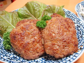 ほっぺが落ちる絶品ハンバーグ♪