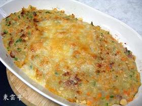 マッシュポテトのチーズ焼き
