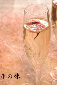 桜の日本酒スパークリングゼリー