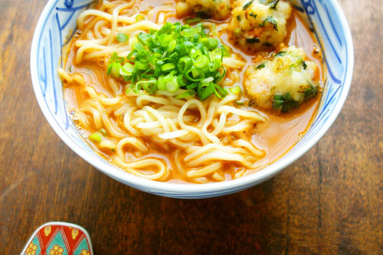 うまみ濃厚 海老味噌ラーメン レシピ 作り方 By Y ｓ クックパッド