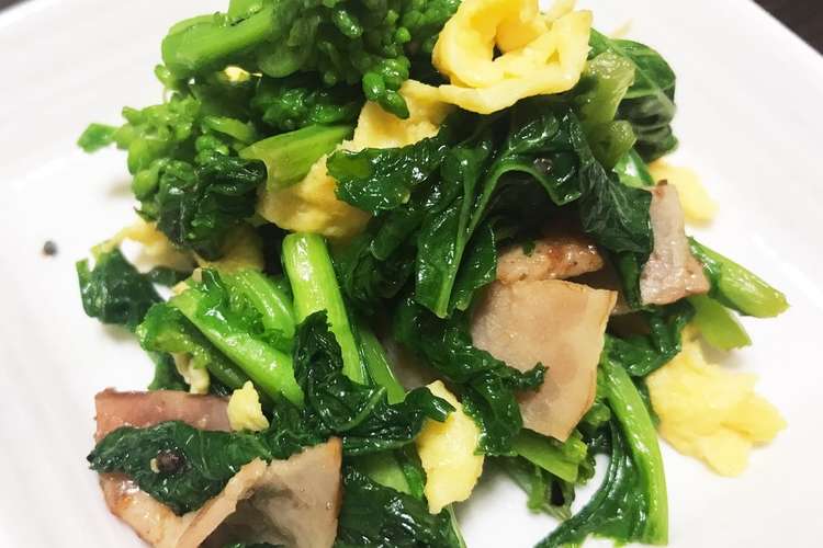 今が旬 菜の花ごま油炒め 簡単美味しい レシピ 作り方 By いっちゃんレシピ クックパッド 簡単おいしいみんなのレシピが370万品