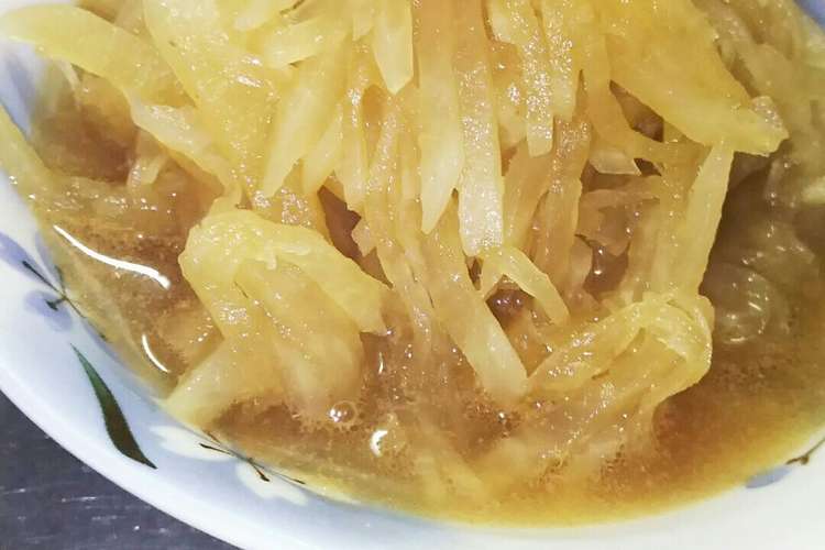 超簡単 大根炒り 大量消費にどうぞ レシピ 作り方 By ゆきママ クックパッド