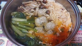 鰯のつみれ鍋