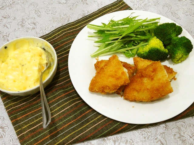 白身魚のフライと手作りタルタルソース By 高田馬場 クックパッド
