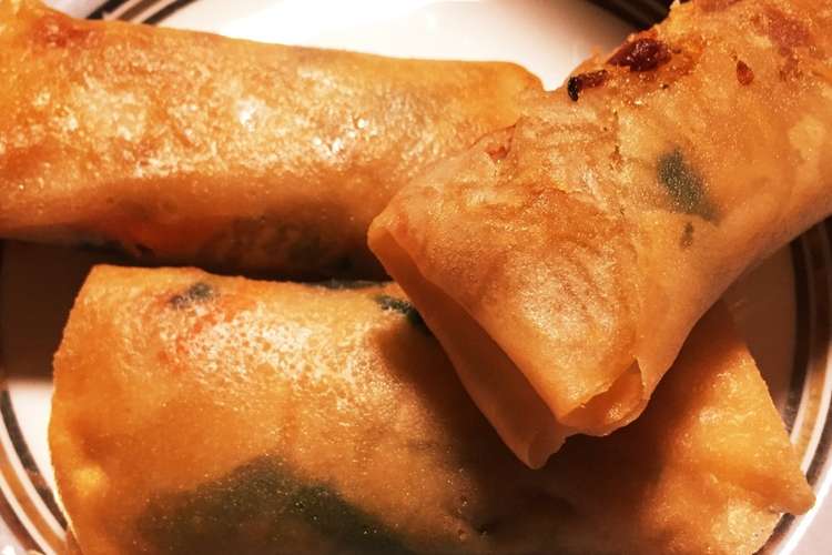 サクサク米粉の春巻き レシピ 作り方 By ははつゆ クックパッド 簡単おいしいみんなのレシピが355万品