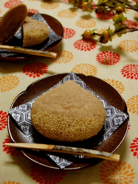 卵白消費*和風な栗の焼き菓子