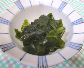 生わかめの炒め煮