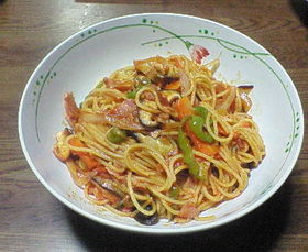 昔なつかしナポリタン