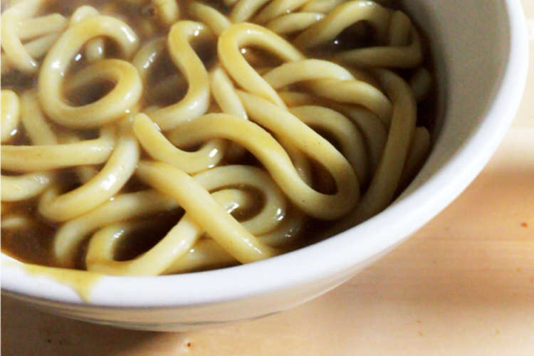 一欠片のルーで 簡単カレーうどん レシピ 作り方 By ぴたろちゃ クックパッド 簡単おいしいみんなのレシピが352万品