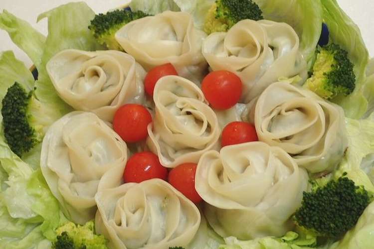Maepoの豚バラで薔薇餃子 レシピ 作り方 By Maepo クックパッド 簡単おいしいみんなのレシピが373万品