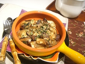 秋だ!きのことポテトのココット