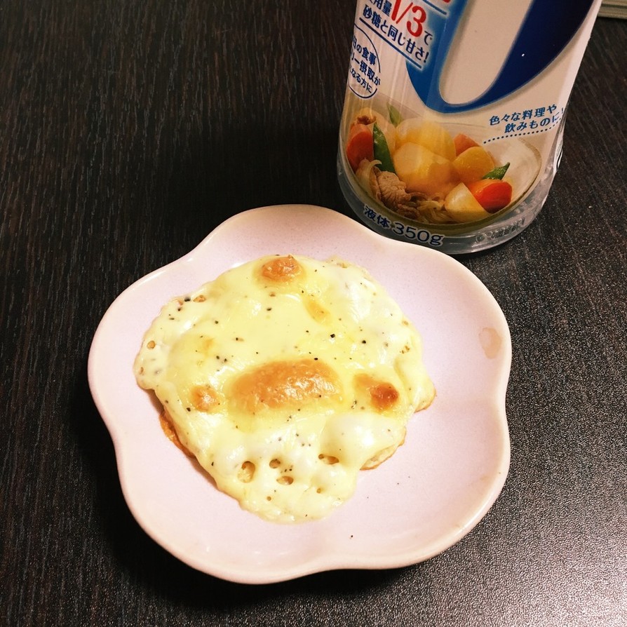 簡単低糖質なチーズ焼き(甘味)の画像