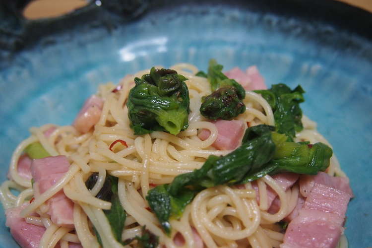 ふきのとうの和風パスタ レシピ 作り方 By 針木のぽち クックパッド 簡単おいしいみんなのレシピが352万品