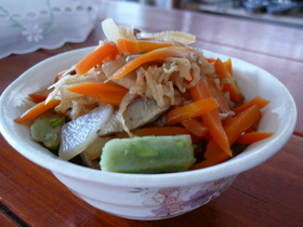 いつもの切干大根煮