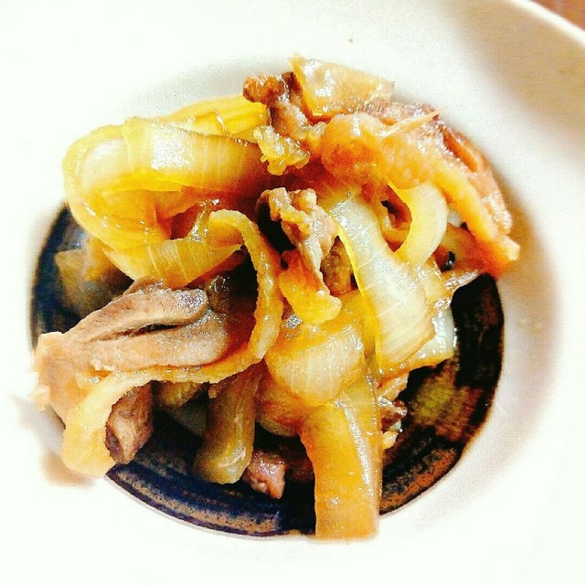 玉葱と親鳥 鶏もも肉 の甘辛煮 レシピ 作り方 By 白川友之助5035 クックパッド