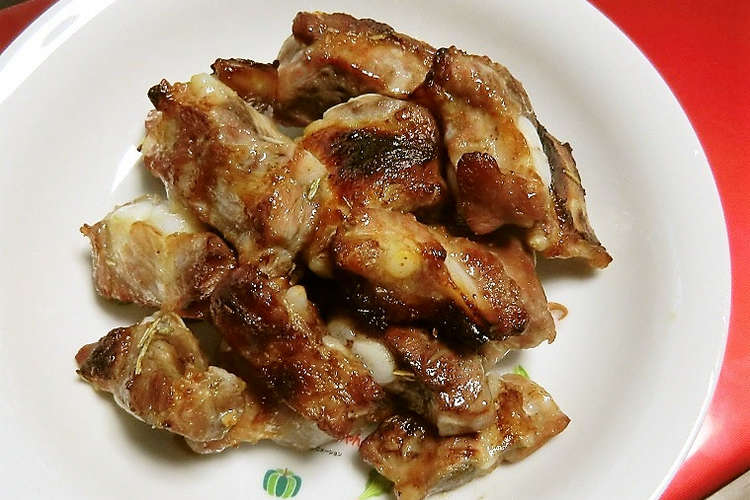 豚バラなんこつ パイカ のローズマリー焼 レシピ 作り方 By 小世界 クックパッド
