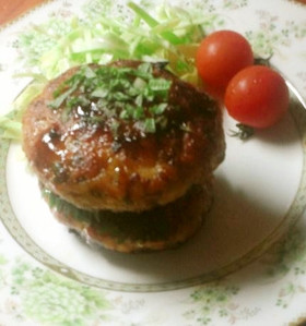 ハンバーグサンド
