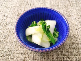 残った白菜でざざっと作れる浅漬け
