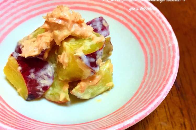 和えるだけ さつまいものツナマヨサラダ レシピ 作り方 By Yuᗩ クックパッド