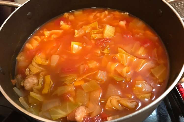 ダイエットに 脂肪燃焼トマトスープ レシピ 作り方 By ゆき クックパッド