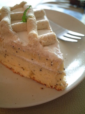 シフォン生地で♪マロンのケーキ