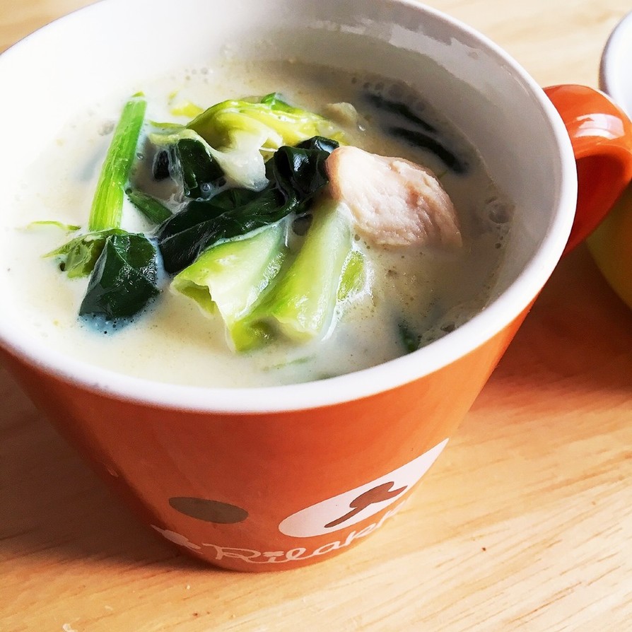 ☆ダイエット☆野菜たっぷり豆乳スープの画像