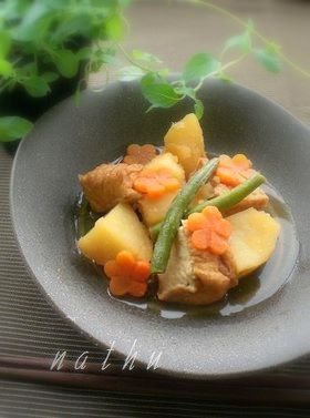 簡単・厚揚げとじゃがいもの煮物