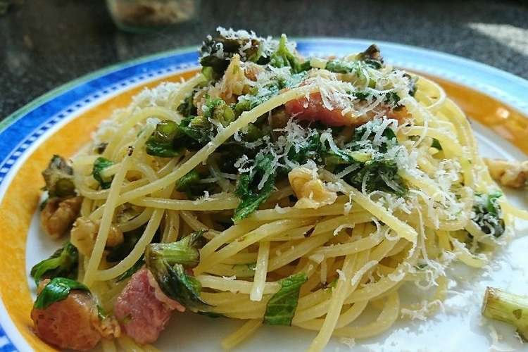 ふきのとうのパスタ レシピ 作り方 By Kuragenoie クックパッド 簡単おいしいみんなのレシピが352万品