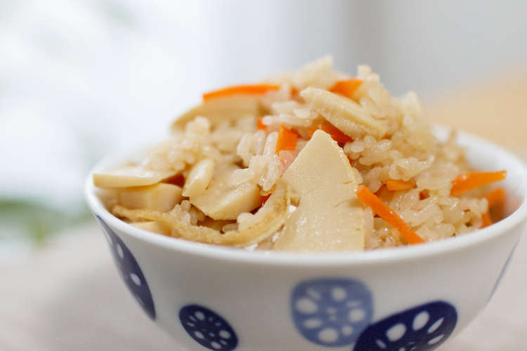 簡単絶品 炊飯器オンリーで筍ご飯 レシピ 作り方 By はるか 食の贅沢 クックパッド 簡単おいしいみんなのレシピが360万品
