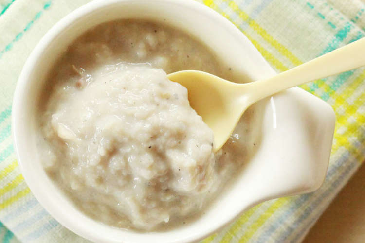 離乳食中期 魚と里芋のきな粉あえ レシピ 作り方 By Mogcook クックパッド 簡単おいしいみんなのレシピが376万品