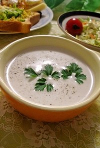 即席☆ココナッツミルクの寒天スープ