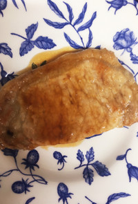 豚の生姜焼きステーキ