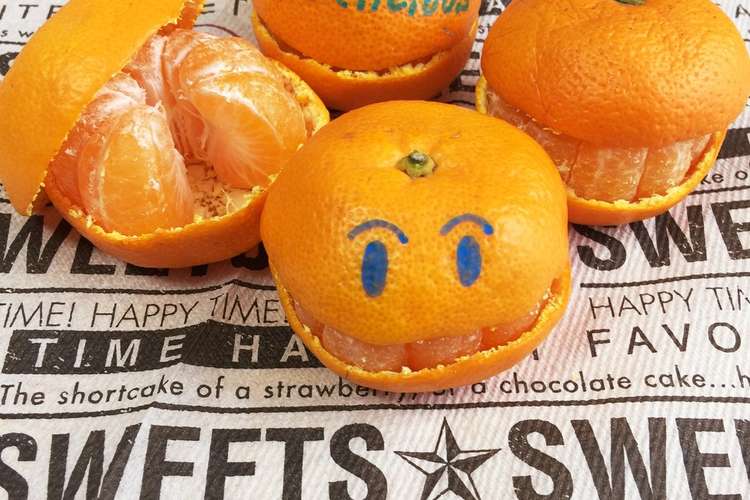 お上品なみかんの皮のむき方 Part２ レシピ 作り方 By ナデナデ クックパッド 簡単おいしいみんなのレシピが360万品