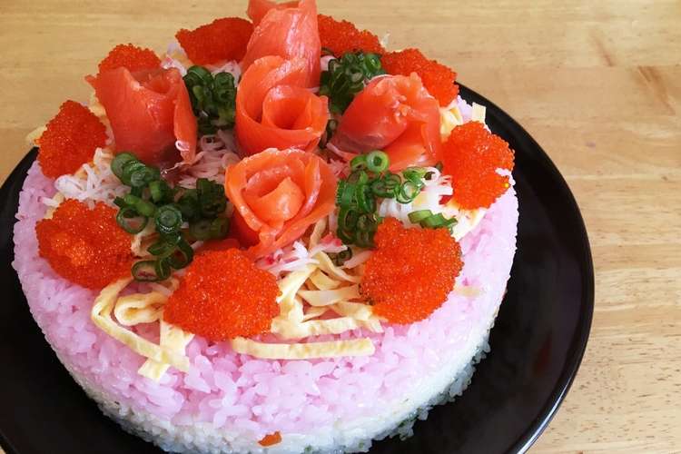 ひな祭り ちらし寿司ケーキ レシピ 作り方 By Emi127 クックパッド 簡単おいしいみんなのレシピが355万品