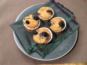 あっという間のブルーベリーマフィン