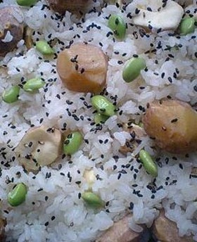 栗☆枝豆☆ご飯