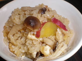 秋の☆炊込みご飯