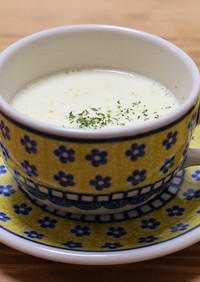 酒粕の豆乳スープ