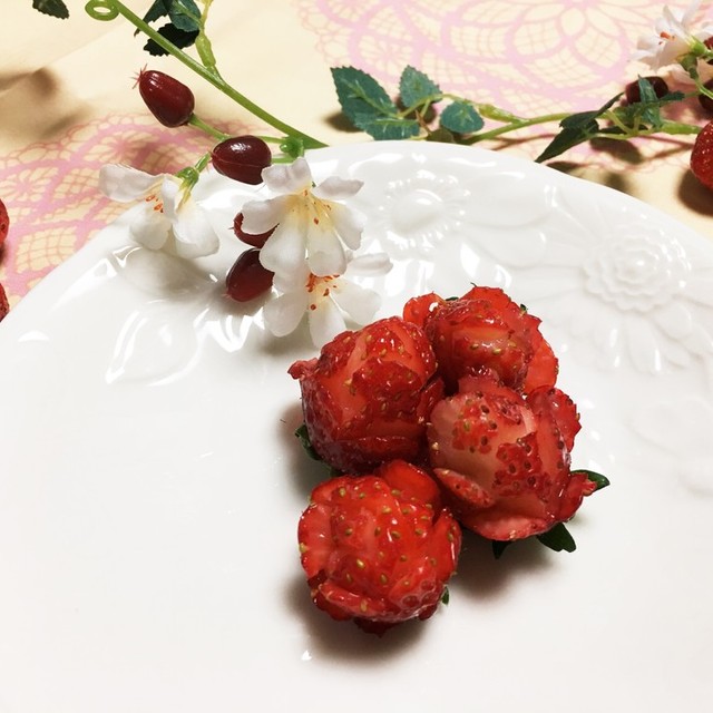 薔薇苺 レシピ 作り方 By みっキョン クックパッド 簡単おいしいみんなのレシピが355万品