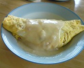 簡単、リッチ気分なオムライス