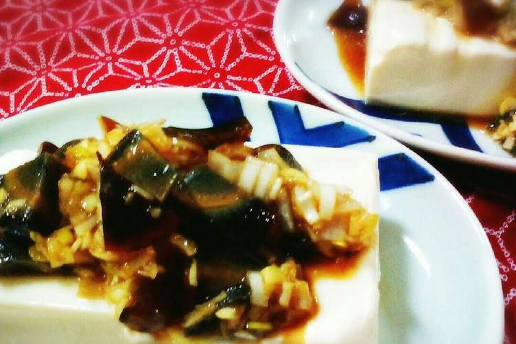 やみつき ピータン豆腐 レシピ 作り方 By Ryokonchan クックパッド
