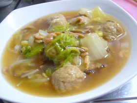白菜と肉団子のとろとろ煮♪