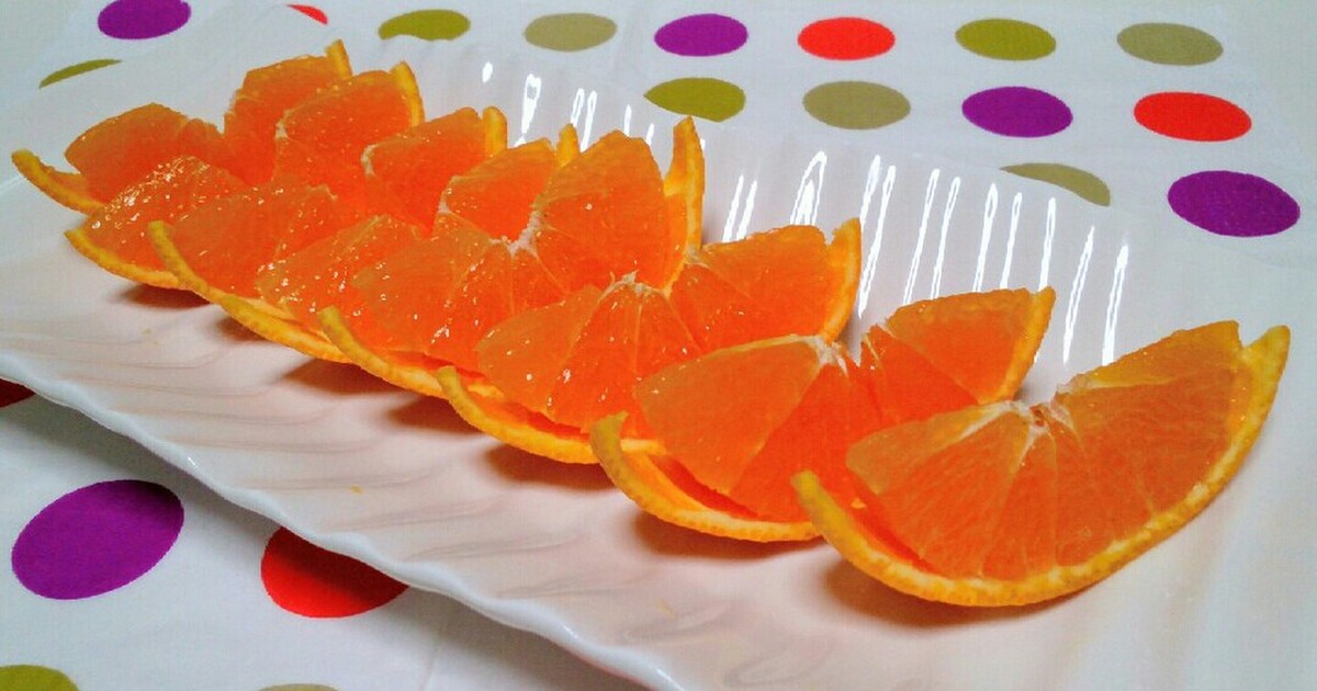 一番食べやすい 柑橘類の切り方 O レシピ 作り方 By じゅびにゃん クックパッド 簡単おいしいみんなのレシピが367万品