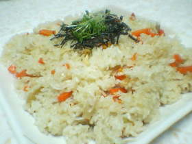 さっぱり炊き込みご飯