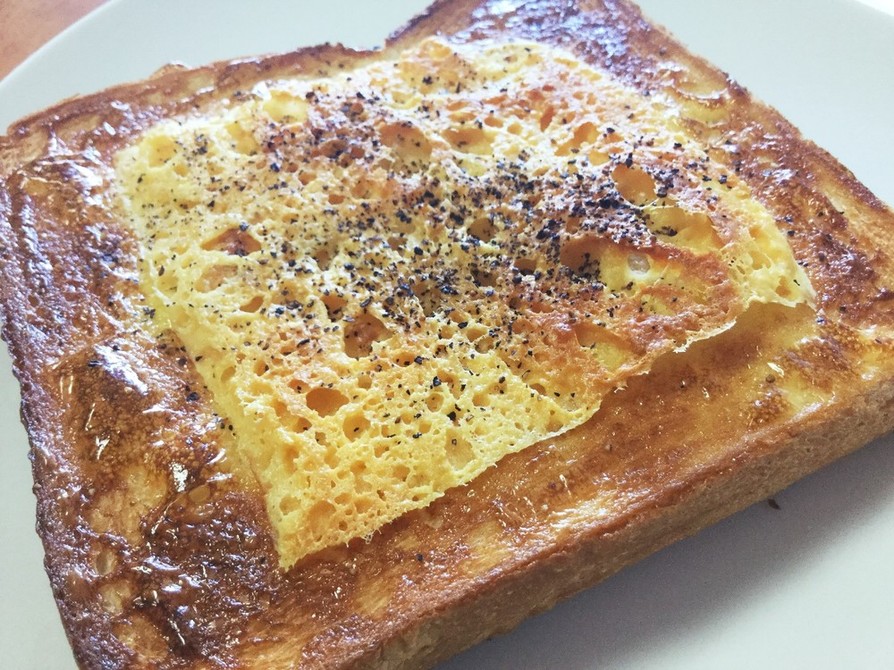 簡単！新食感！パリパリチーズトーストの画像