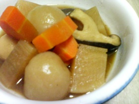 煮汁リサイクル!お野菜の煮物♪